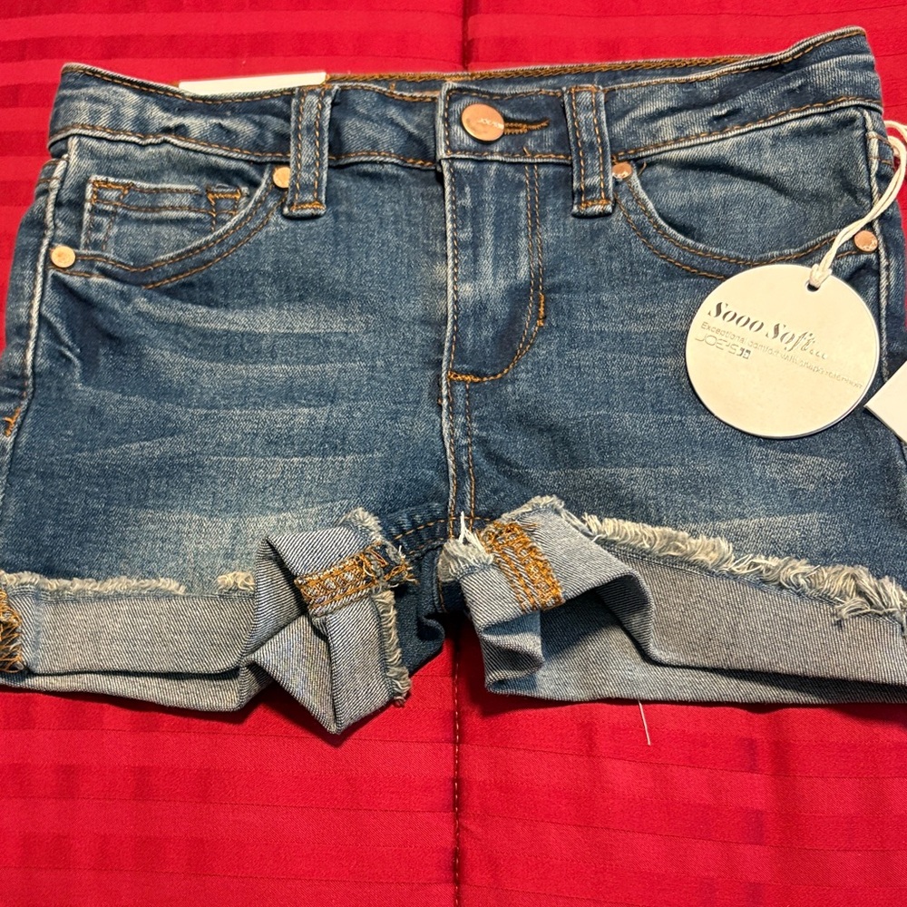 BNWT Joes Jeans Toddler Short The Markie Mid Rise Size 4